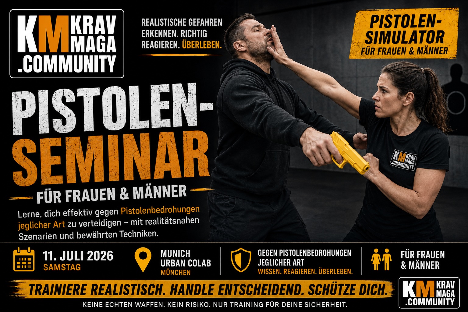 Krav Maga Pistolen-Seminar